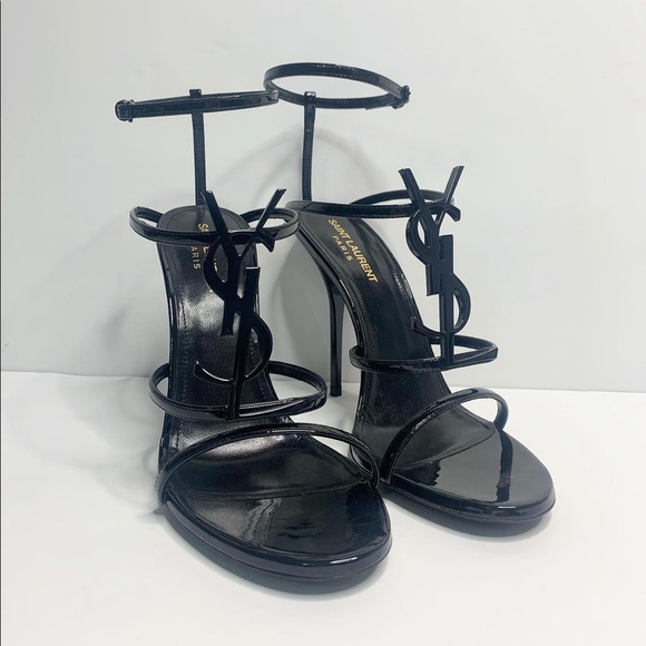 *SOLD* YSL Cassandra Heels in Black SIZE 38.5 - Picture 2 of 6